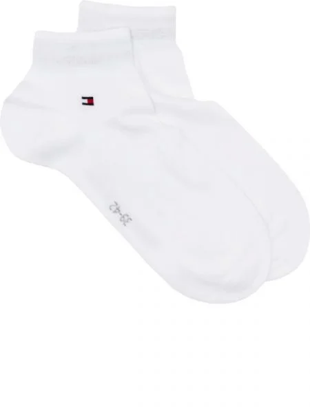 Tommy Hilfiger Șosete quarter alb