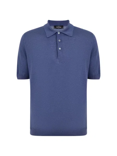 Tricou polo Gran Sasso albastru