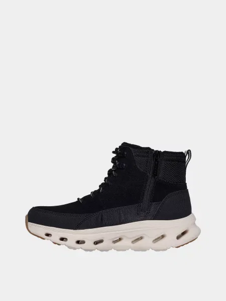 Кожаные ботинки Skechers черные