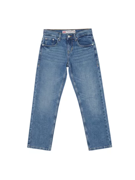 Džínsy s rovným strihom Levi's modrá