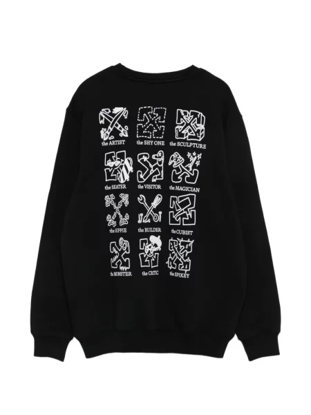 Dětské svetr Off-white bílý