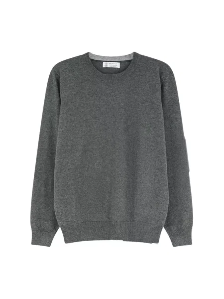 Sweter Brunello Cucinelli szary