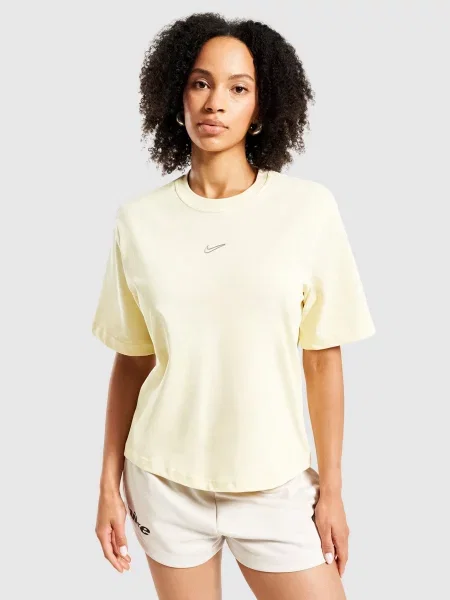 Nike T-Shirt Nsw Essentials Boxy żółta