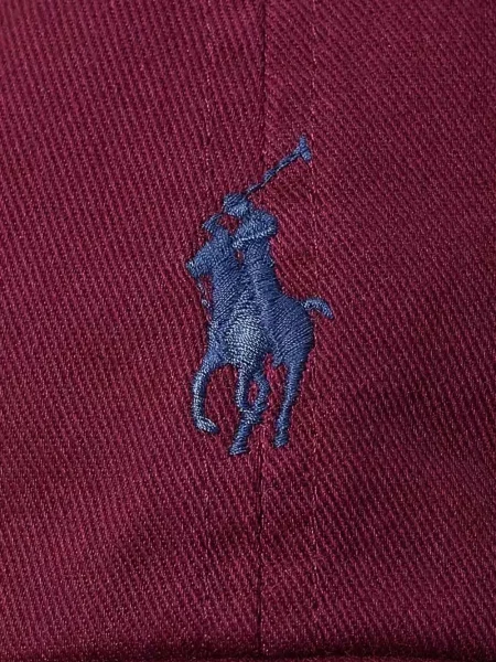 Șapcă Polo Ralph Lauren cu autograf roșu
