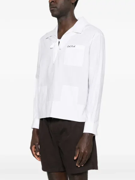 Дълго риза Bode бяло