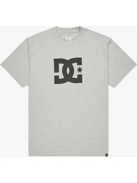 Koszulka DC Shoes Star szary jasny S czarny