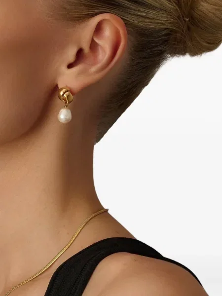Σκουλαρίκια Nialaya Jewelry με μαργαριτάρια