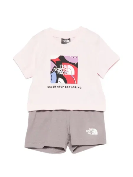 Szorty dziecięce The North Face różowe