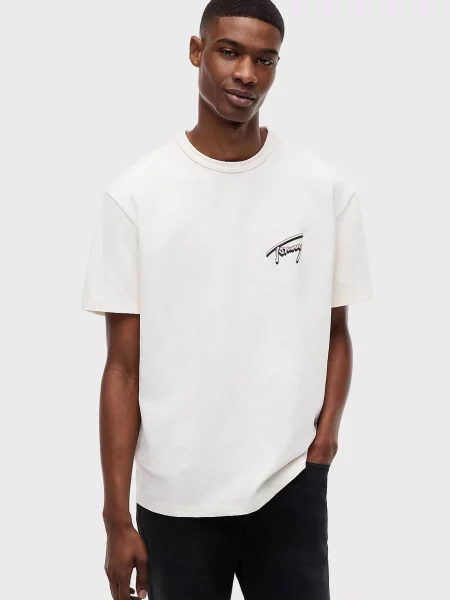 Футболка Tommy Jeans біла