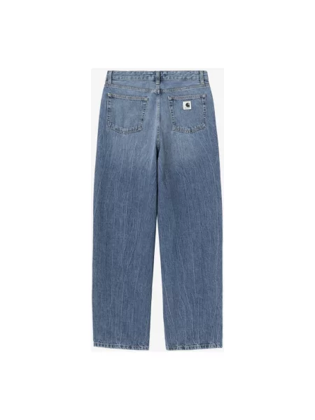 Jeansy Carhartt Wip niebieskie