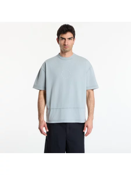 Tričko Études Studio Relax T-Shirt Circle Blue Gray XL šedé
