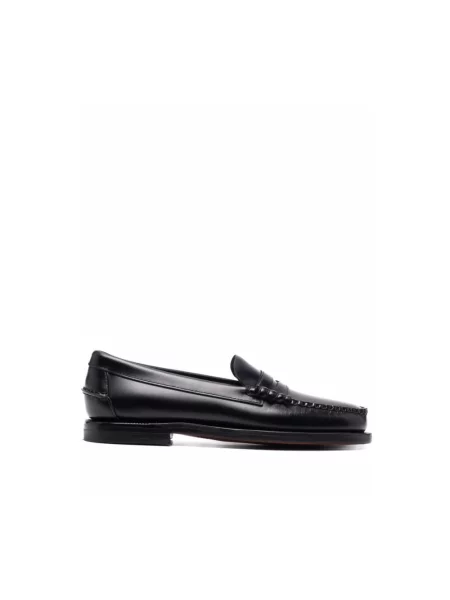 Sebago Mokasyny Classic Dan schwarz czarne