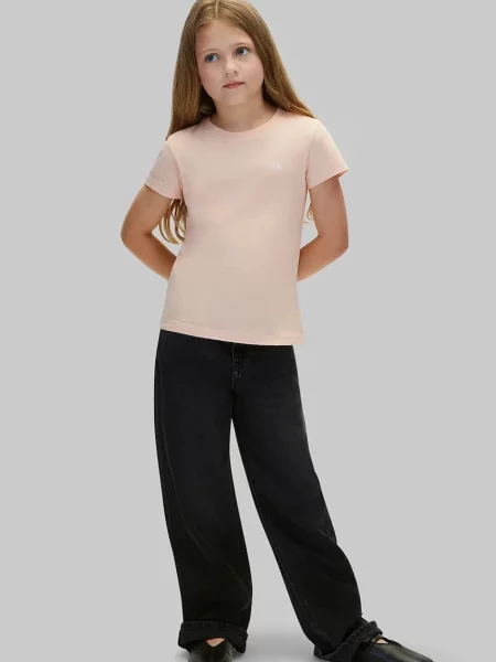 Calvin Klein Jeans тениска за деца от 2 броя розово