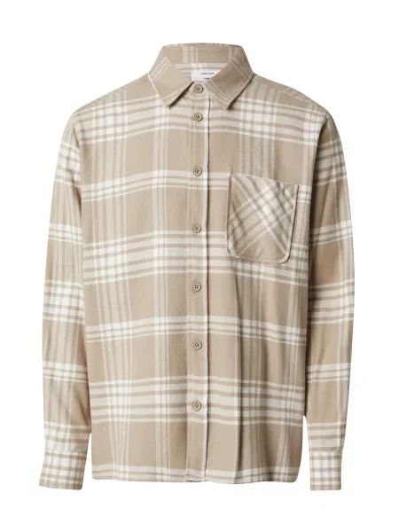 DAN FOX APPAREL Košeľa Janosch béžová biela