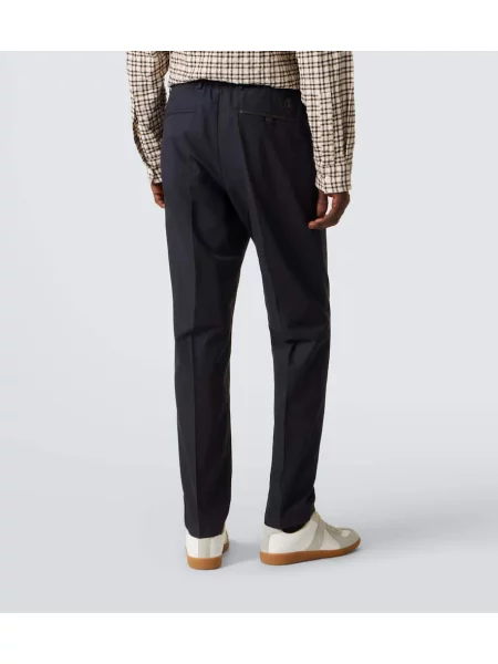 Pantaloni Moncler albastru