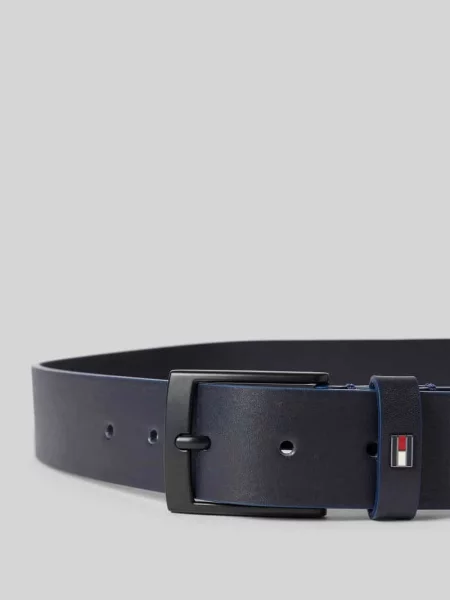Tommy Hilfiger Skórzany Adan blau niebieski