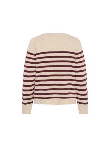 Sweter Part Two wełniany beżowy