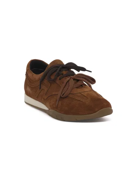 Pantofi Frau din velur gri