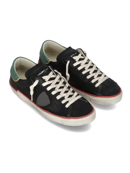Buty do tenisa Philippe Model zamszowe do tenisa czarne