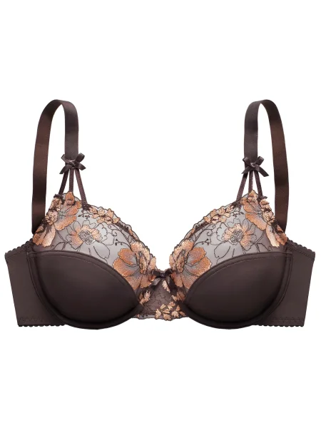 NUANCE Grudnjak / smeđa bež