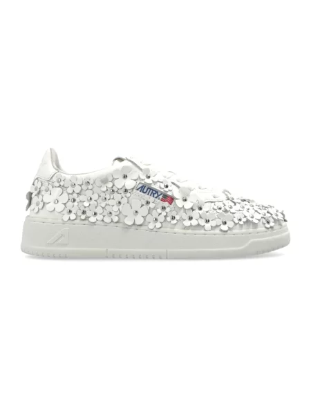 Sneakersy Autry skórzane białe