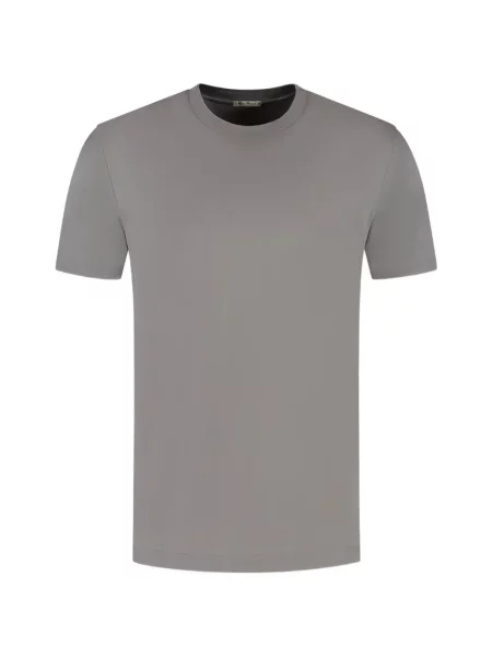 Tricou Stefan Brandt cu decolteu rotund gri