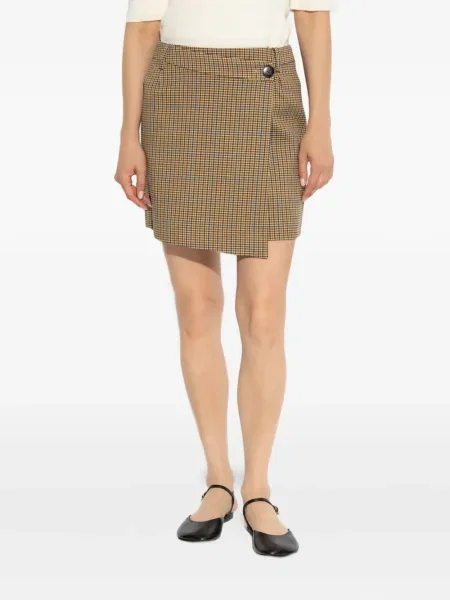 Fustă Gestuz în carouri