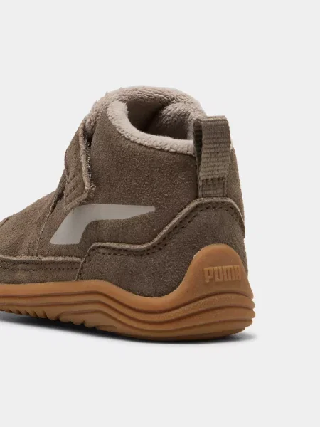 Детские ботинки Puma серые