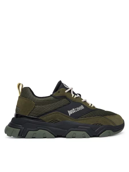 Just Cavalli sneakersy brązowe