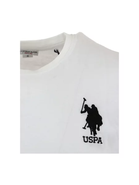 Haftowana koszulka polo U.s Polo Assn. biała