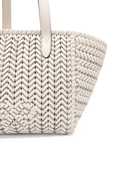 Geantă shopper Anya Hindmarch alb