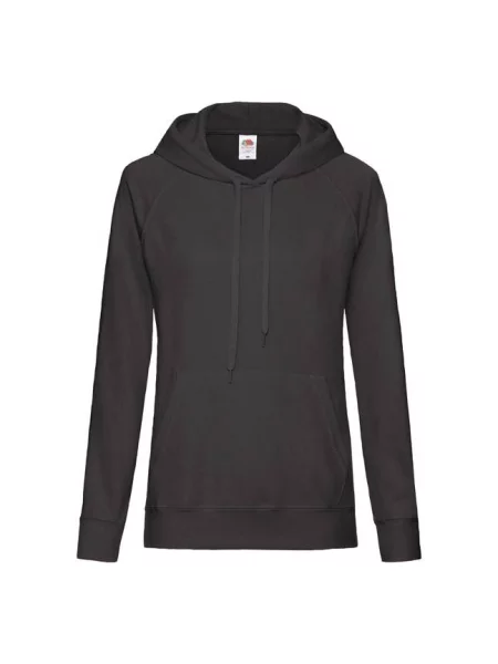 Суичър с качулка Fruit Of The Loom сиво