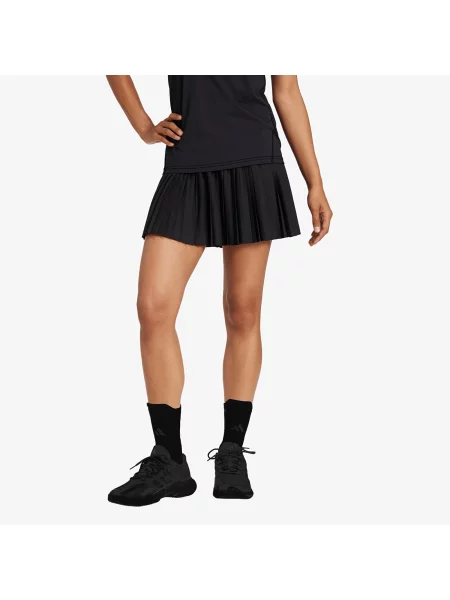 Spódnica plisowana Adidas Performance czarna