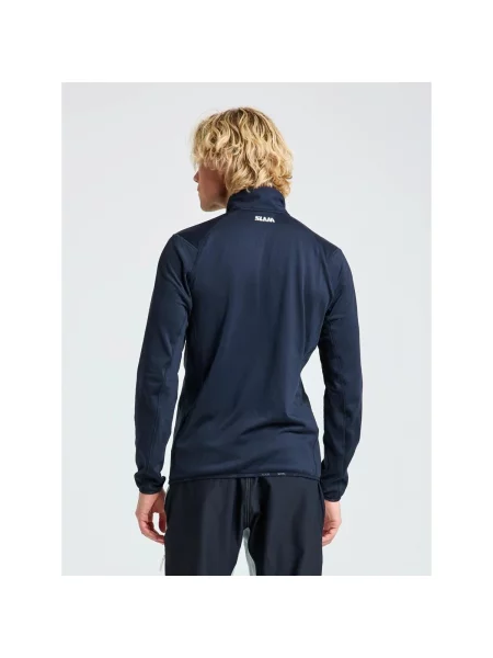 Hanorac din fleece Slam din fleece albastru
