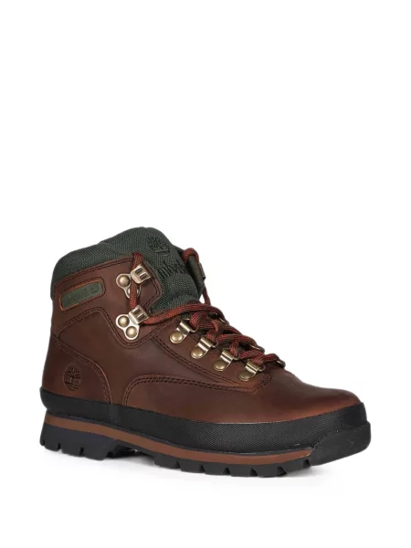 Bocanci de munte Timberland din piele de drumeție maro