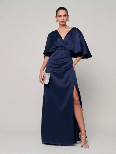 Sável Rochie de seară India marin albastru