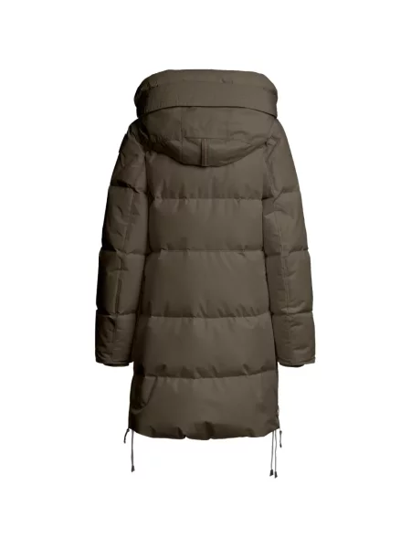 Lung geacă parka Parajumpers cu glugă maro