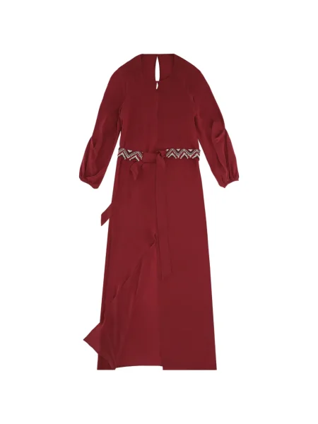 Rochie maxi Fortela de costum roșu