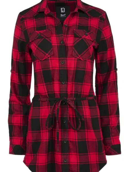 Brandit Bluză roșu negru