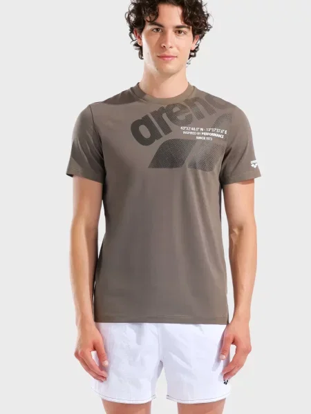 Футболка Arena з автографом коричнева