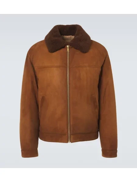 Jakna Prada iz semiša rjava