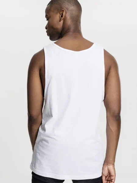 Urban Classics Tricou Big Tank' alb