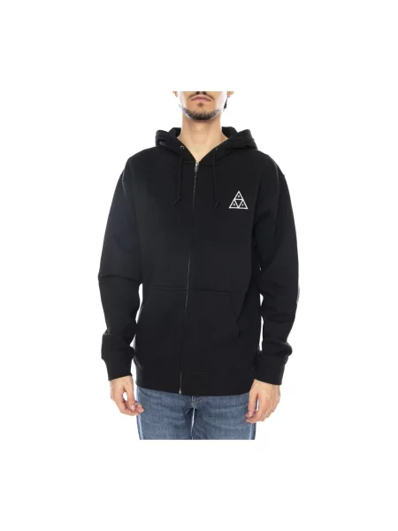 Bluza rozpinana Huf czarna
