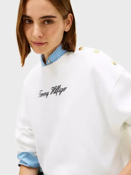 Світшот Tommy Hilfiger білий