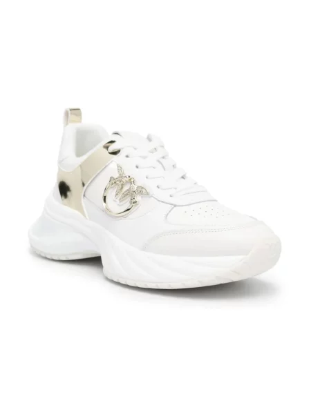 Sneakersy Pinko skórzane białe