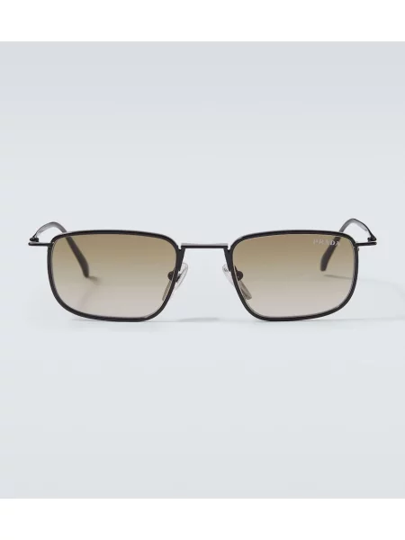 Ochelari de soare Prada cu autograf maro