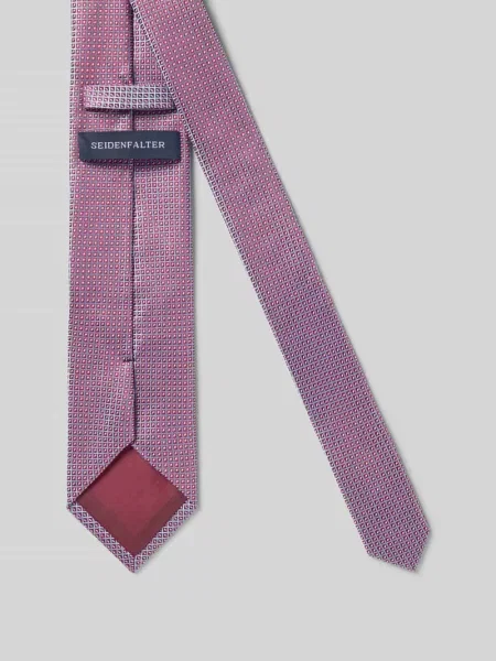 Krawat z czystego jedwabiu Prince Bowtie czerwony