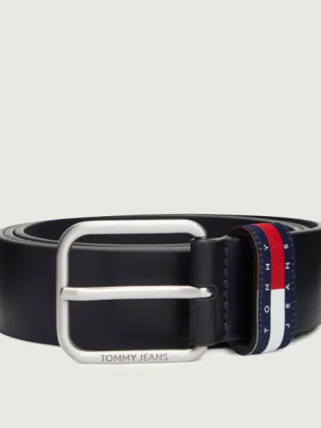 Tommy Jeans de piele Ryan negru