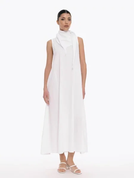 Rochie Connect me' alb