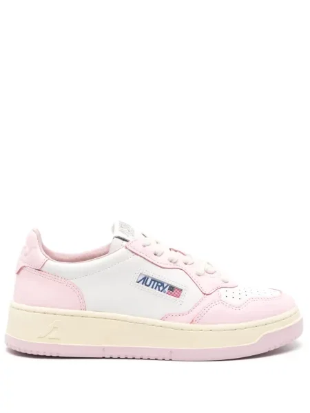 Sneakerși Autry din piele alb